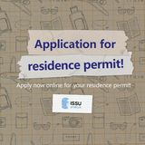 Online application for residence permit